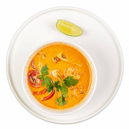 Суп том ям с морепродуктами