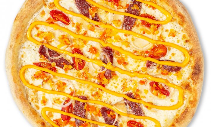 С колбасками и цыпленком