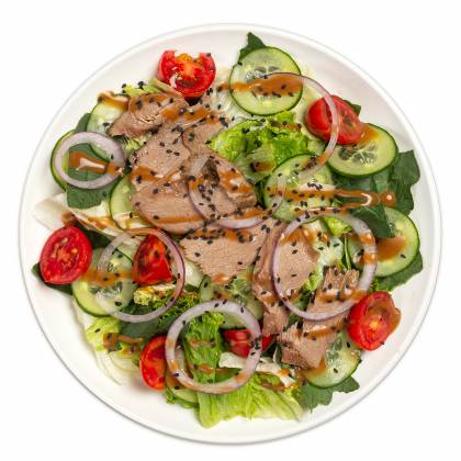 Салат с говядиной