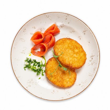 Хашбраун с неркой