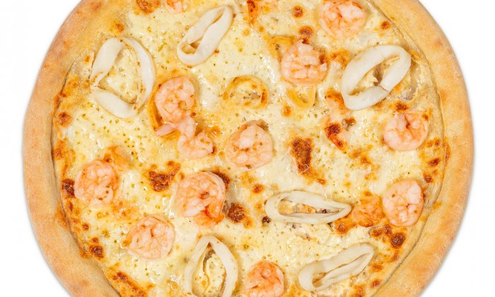 С королевской креветкой и командорским кальмаром