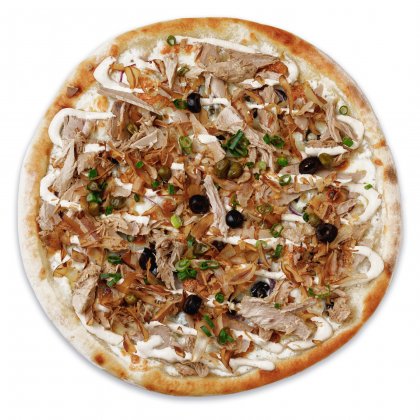 Пицца с тунцом